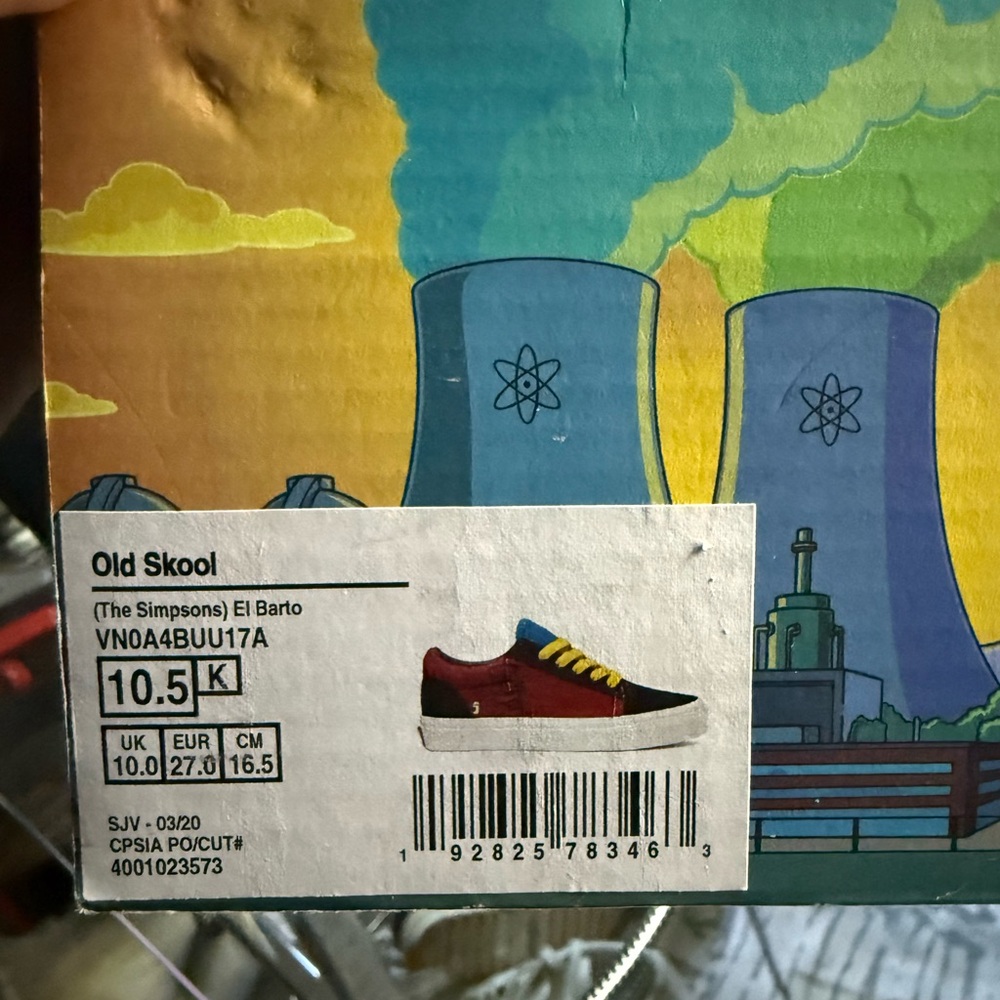 Vans Kids Sneakers - Red and Blue